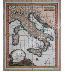 L'Italia antica divisa nelle sue regioni