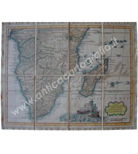 Carta geografica del Congo o Bassa Guinea...