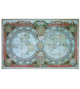 Carte generale contenante les mondes coeles e terrestre et civil